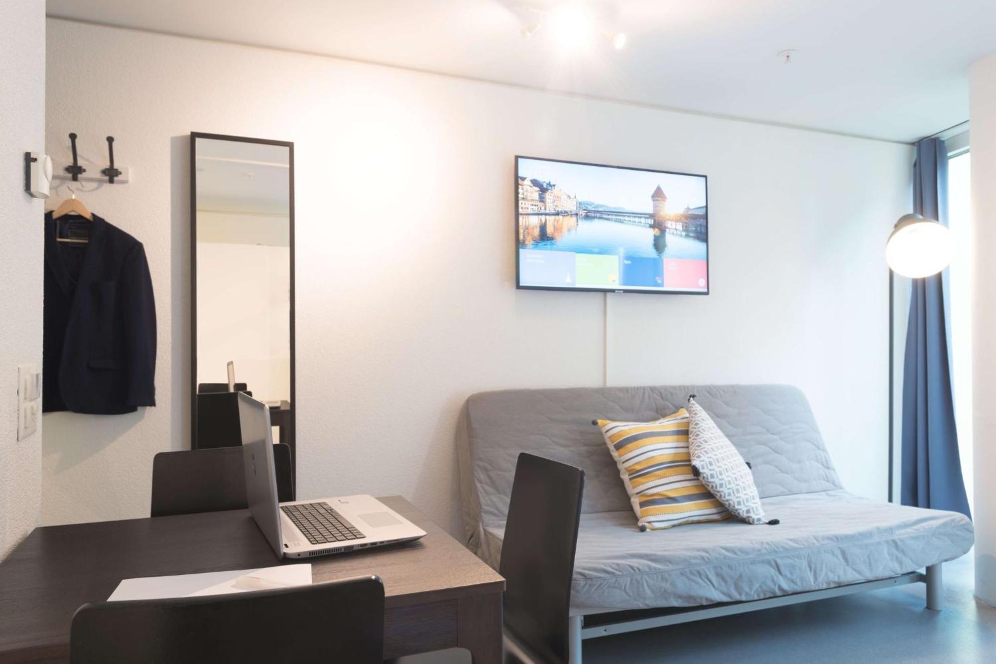 Hitrental Allmend Standard Studios Люцерн Экстерьер фото